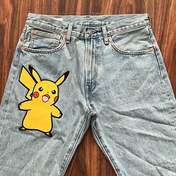 NWOT Levi’s x Pokémon 551 Z Straight - Picture 5 of 16